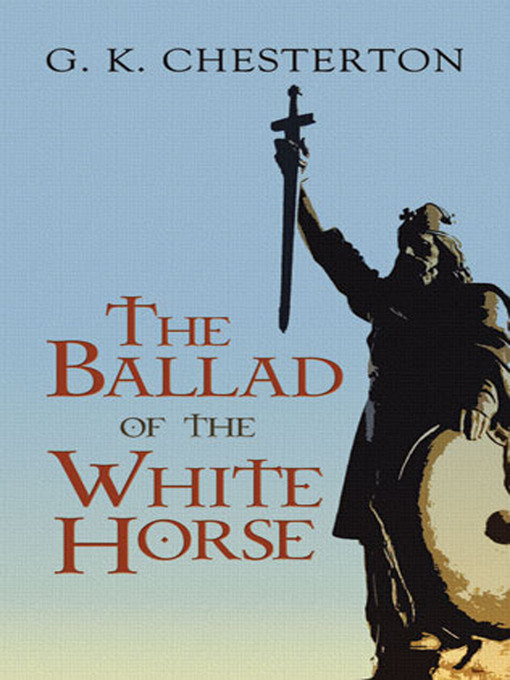 Cover image for The Ballad of the White Horse